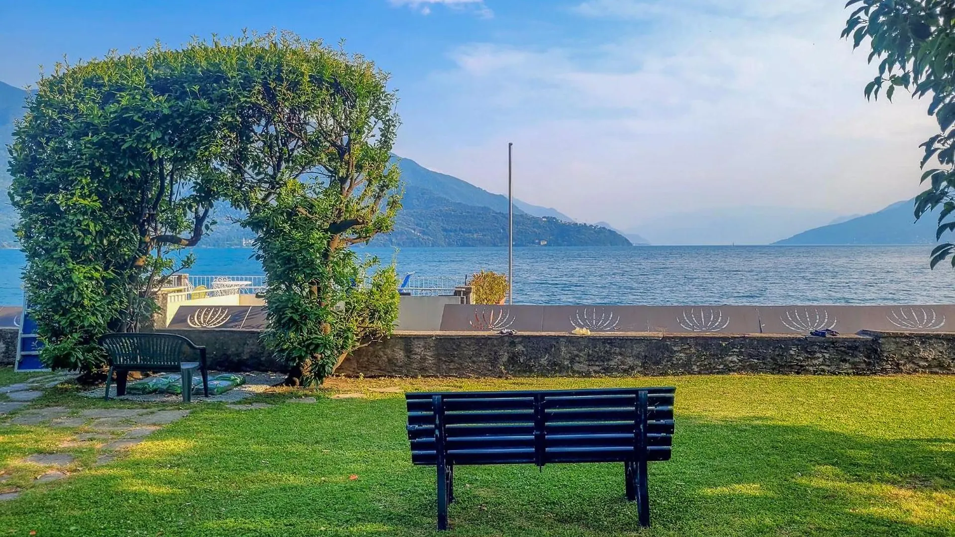 Διαμέρισμα Vento Breva Garten Ferienwohnung Domaso Ιταλία